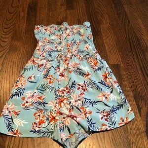 kids floral romper